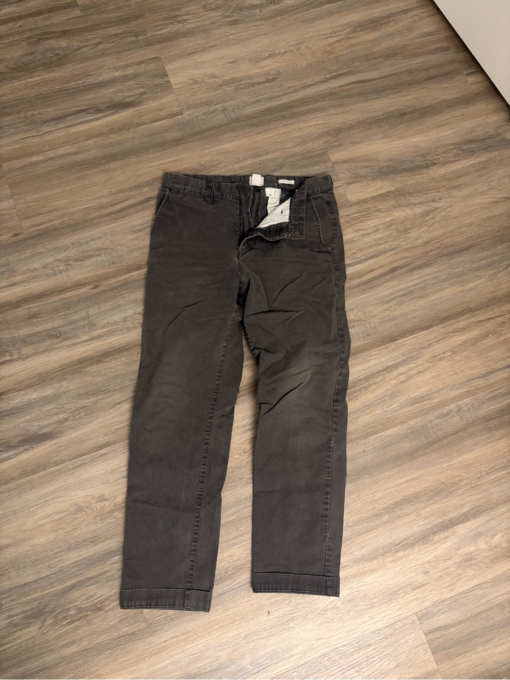 H&M Men's Black Chinos - Straight Fit